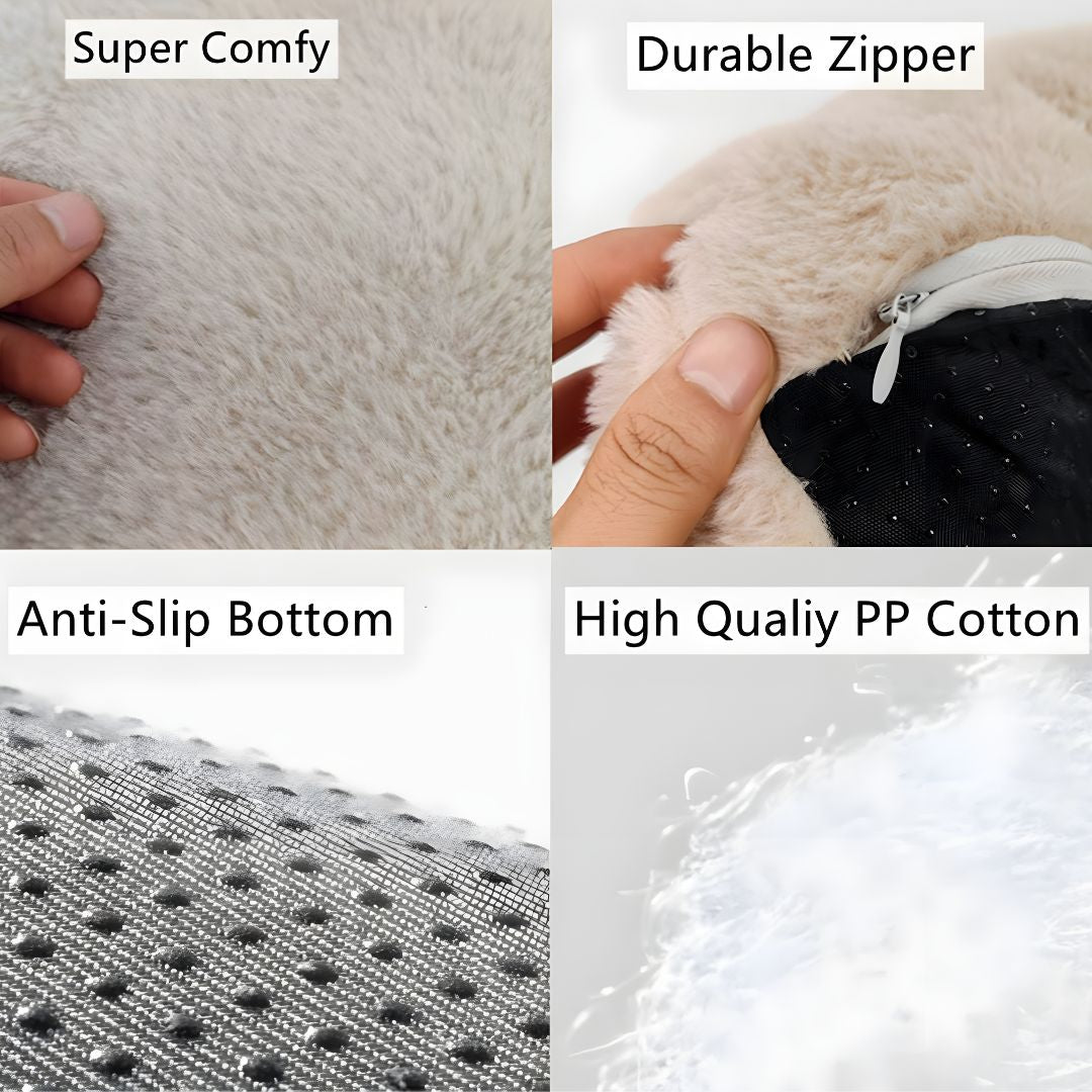 plush pet sofa bed soft dog and cat couch with armrests washable pet bed Lebanon Beirut