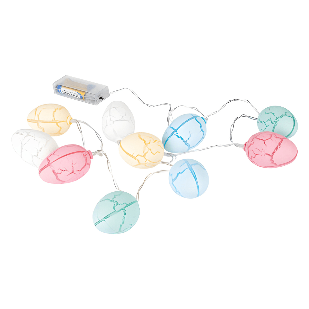 Colorful Livarno Home LED string lights 10 LEDs battery operated – Beirut home décor