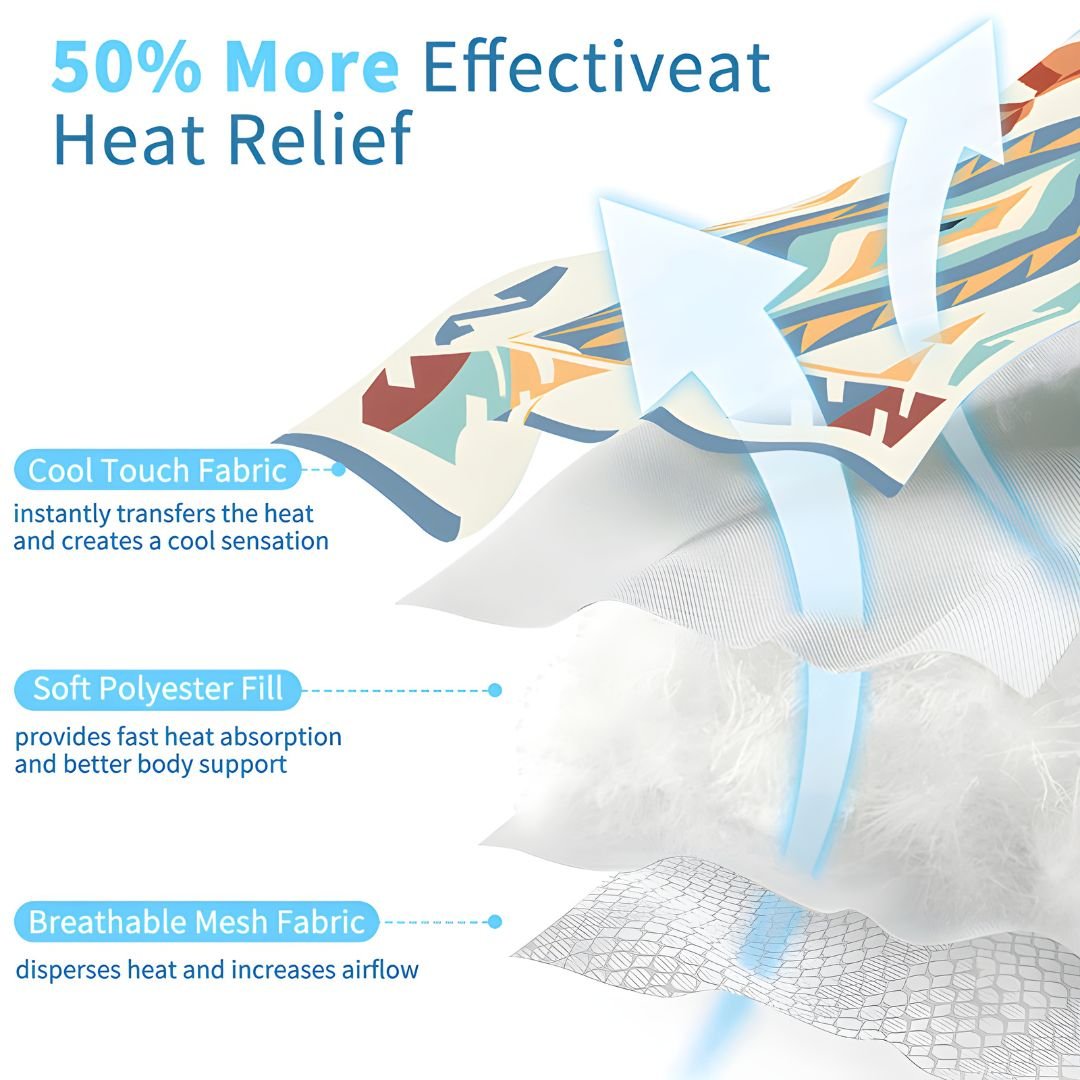 cooling pet mat ice silk breathable dog cooling pad summer washable Lebanon Beirut