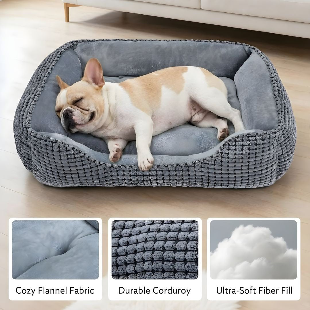 soft flannel pet bed dog cat kennel raised sides washable pet bed Lebanon Beirut