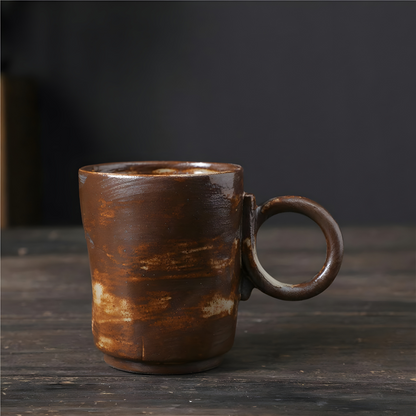 Rustic Stoneware Coffee Cup 160ml Capacity