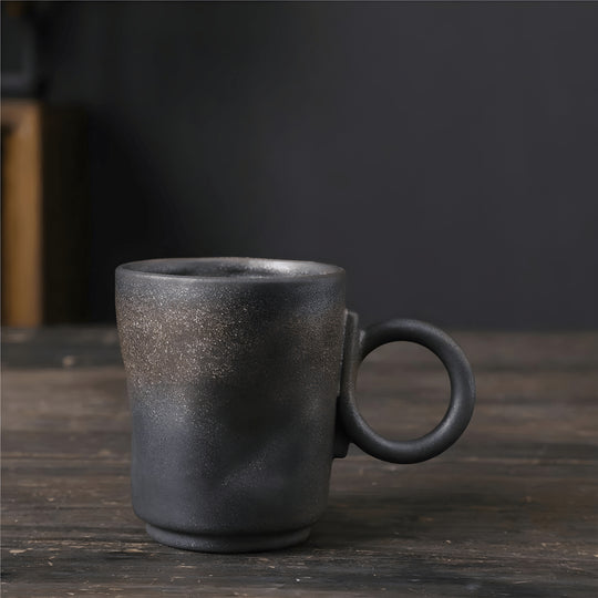 Rustic Stoneware Coffee Cup | European Household

