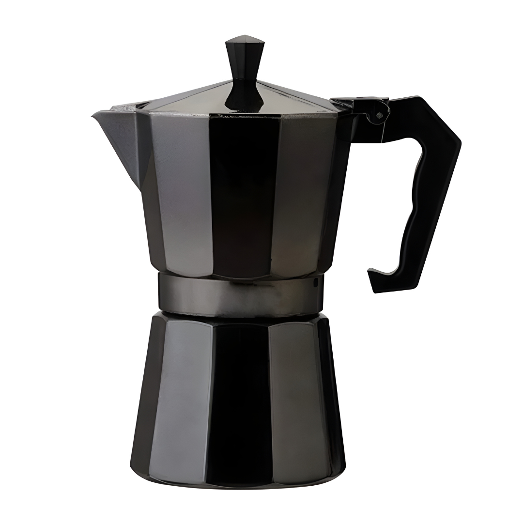 Retro Aluminum 3-Cup Espresso Maker