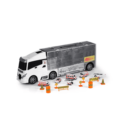 Ambulance Carrier Truck 15+1 Piece - EUROPEAN HOUSE HOLD