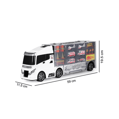 Ambulance Carrier Truck 15+1 Piece - EUROPEAN HOUSE HOLD