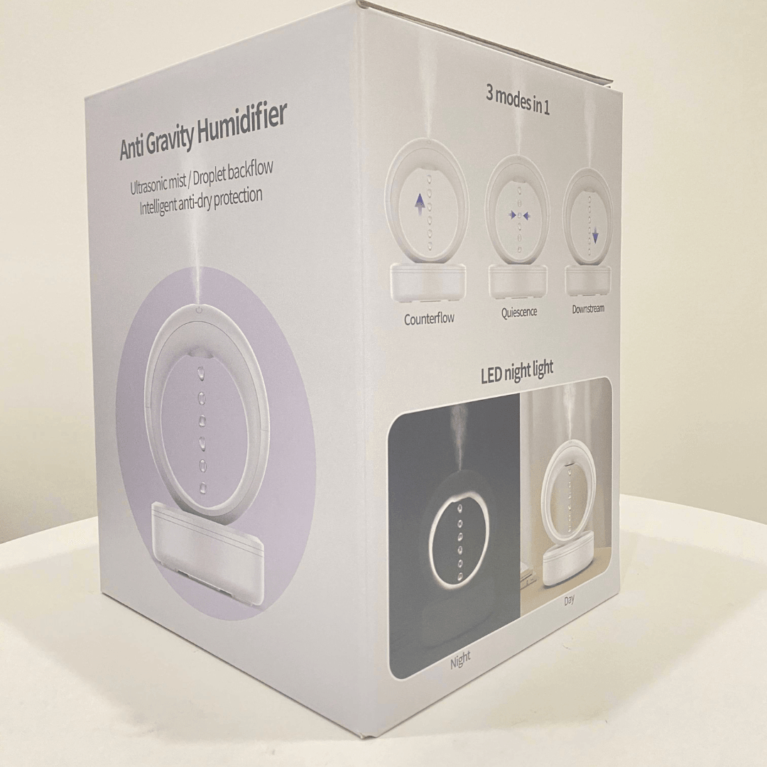 Anti-Gravity Cool Mist Humidifier 680ml with LED light – Beirut Lebanon