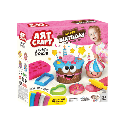 Art Craft Birthday Dough Set 200 gr - EUROPEAN HOUSE HOLD