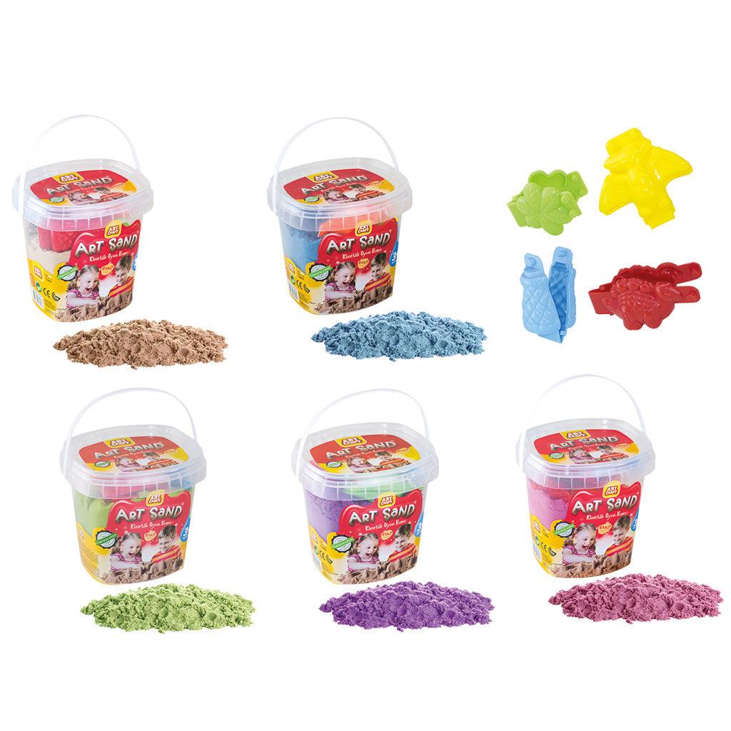 Art Sand 500 GR Kinetic Play Sand Set - EUROPEAN HOUSE HOLD