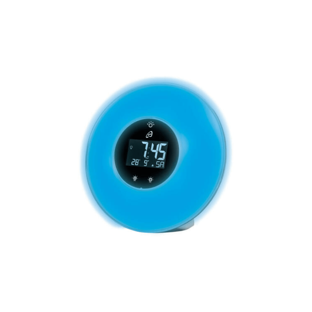 AURIOL LIGHT ALARM CLOCK WITH RADIO - EUROPEAN HOUSE HOLD