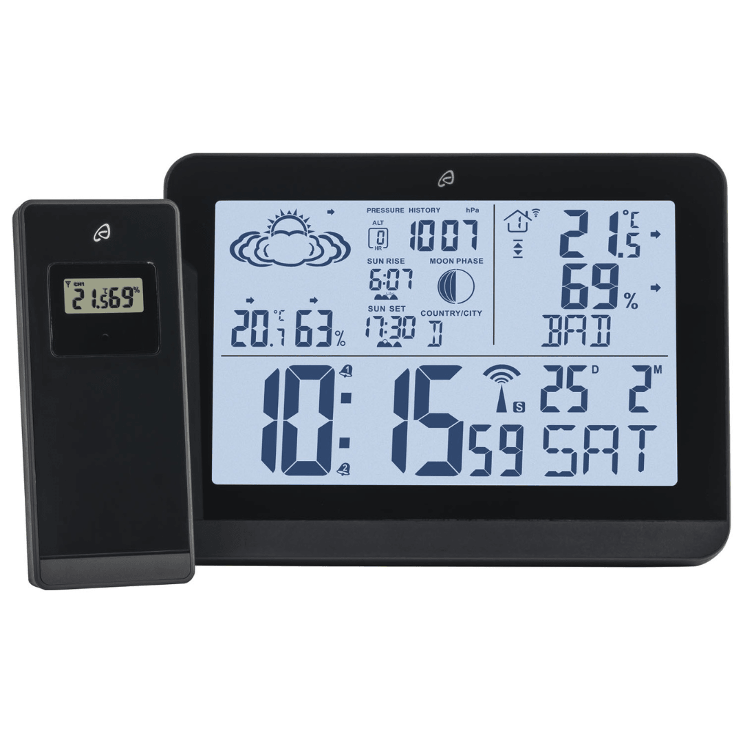 AURIOL® Radio-Controlled Weather Station - EUROPEAN HOUSE HOLD