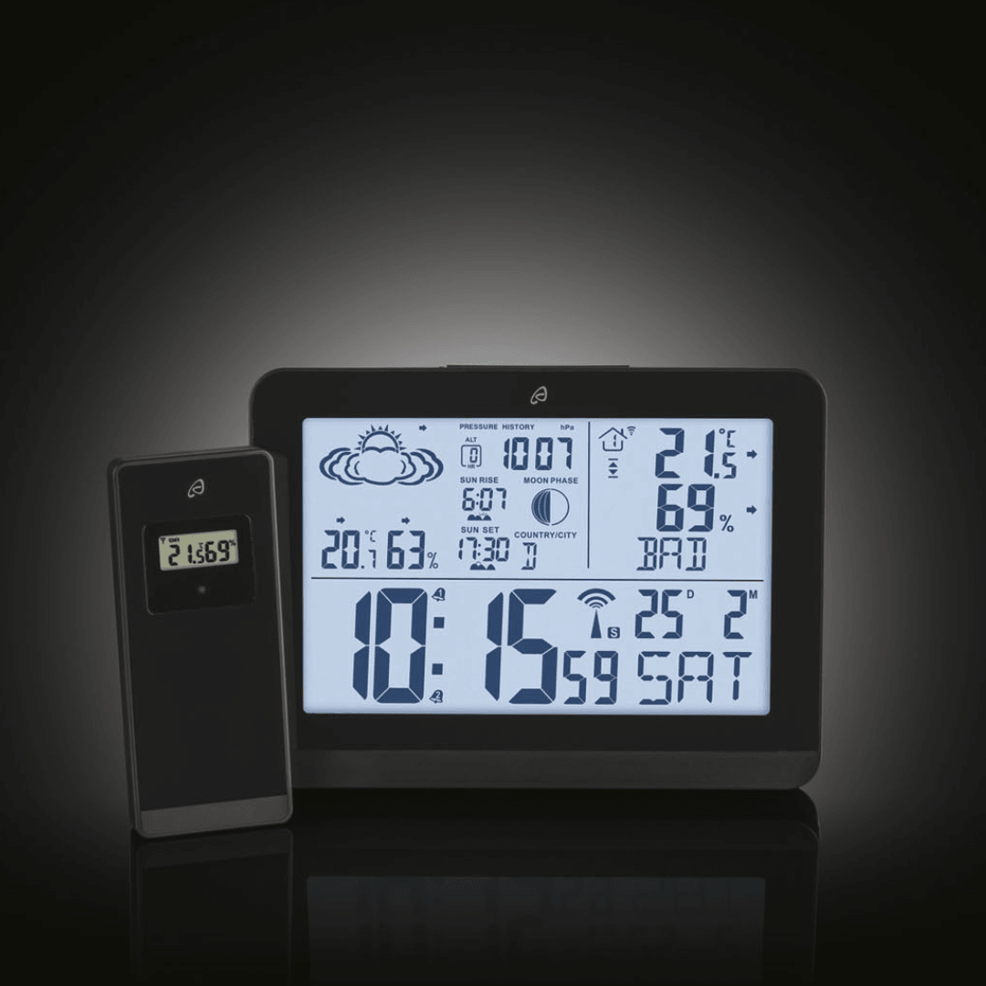 AURIOL® Radio-Controlled Weather Station - EUROPEAN HOUSE HOLD