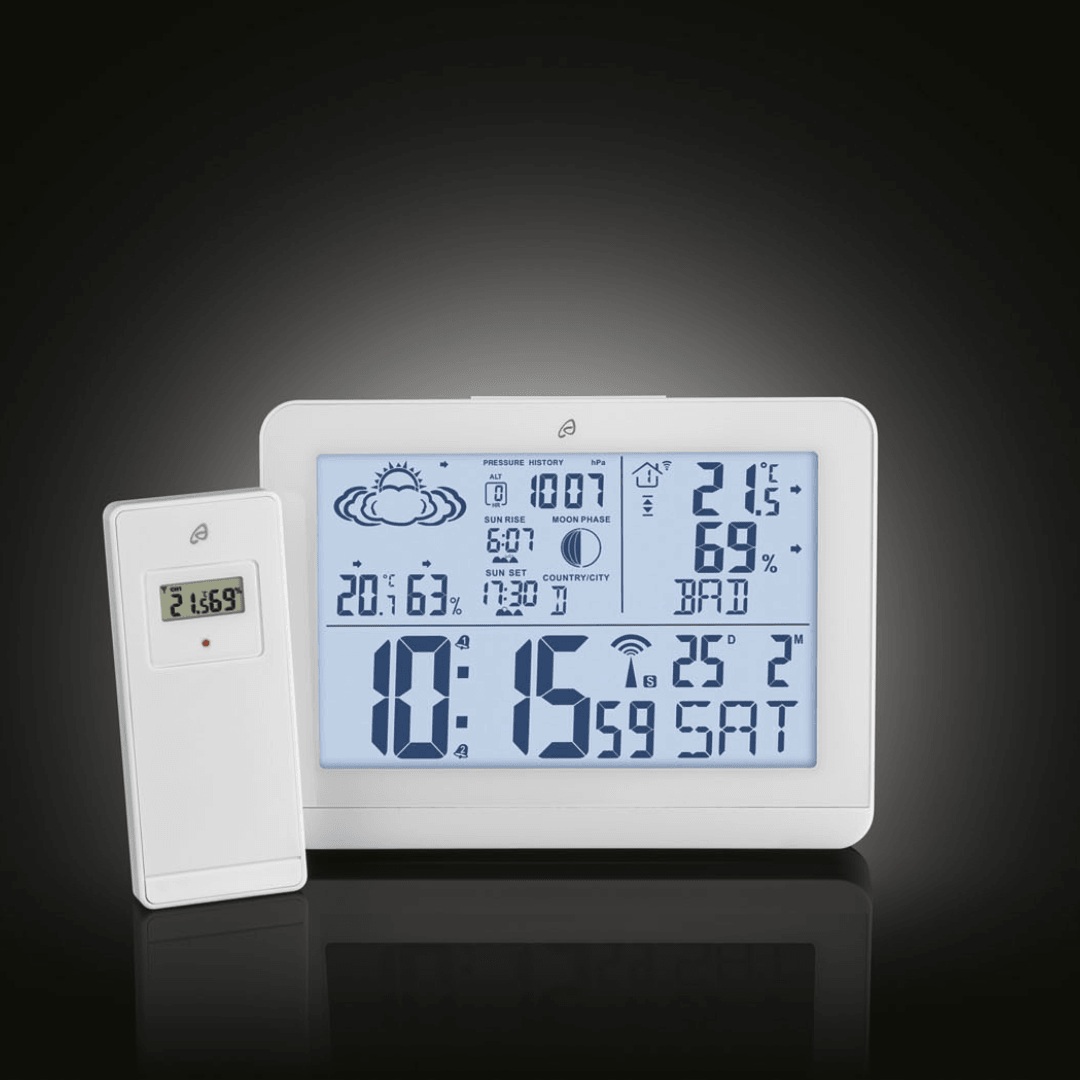 AURIOL® Radio-Controlled Weather Station - EUROPEAN HOUSE HOLD
