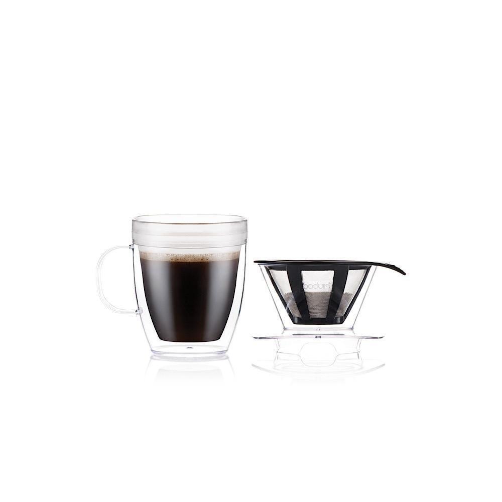 BODUM COFFEE MAKER WITH MUG - EUROPEAN HOUSE HOLD