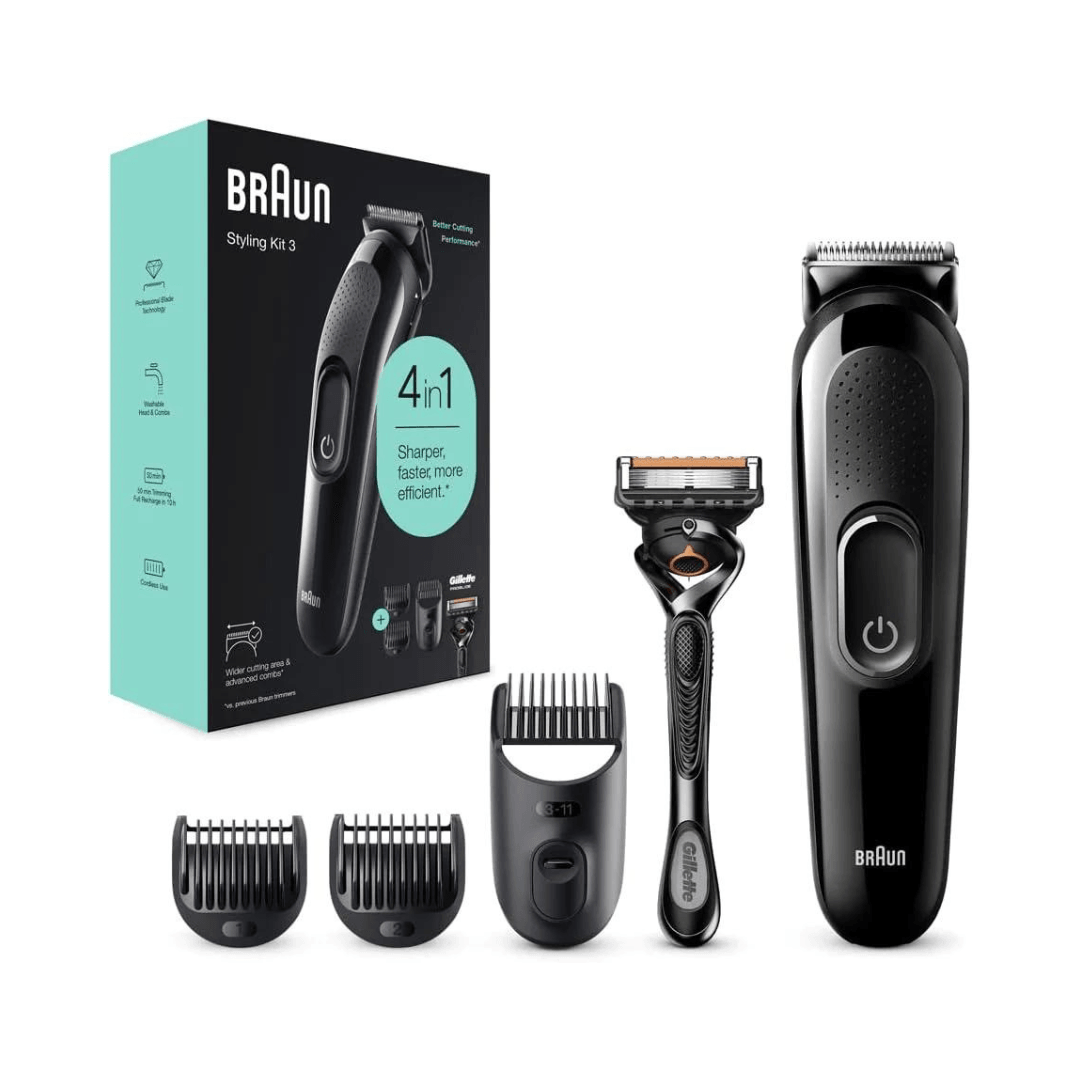 BRAUN STYLING KIT 3 4 IN 1 SK 3300 - EUROPEAN HOUSE HOLD