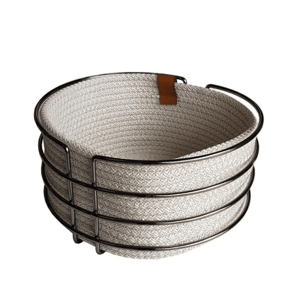 Bread Chrome Basket 21CM - EUROPEAN HOUSE HOLD