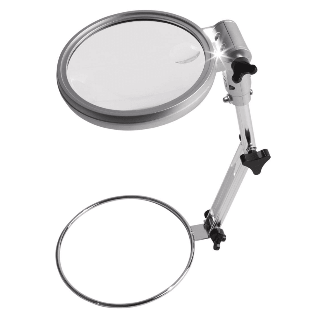 BRESSER MAGNIFIER WITH LED LIGHT - EUROPEAN HOUSE HOLD