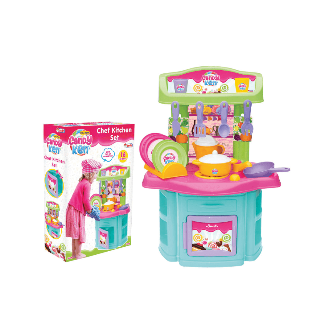 Candy & Ken Chef Kitchen Set - EUROPEAN HOUSE HOLD