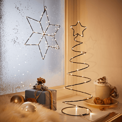 CASA DECO LED Metal Design Decoration - EUROPEAN HOUSE HOLD