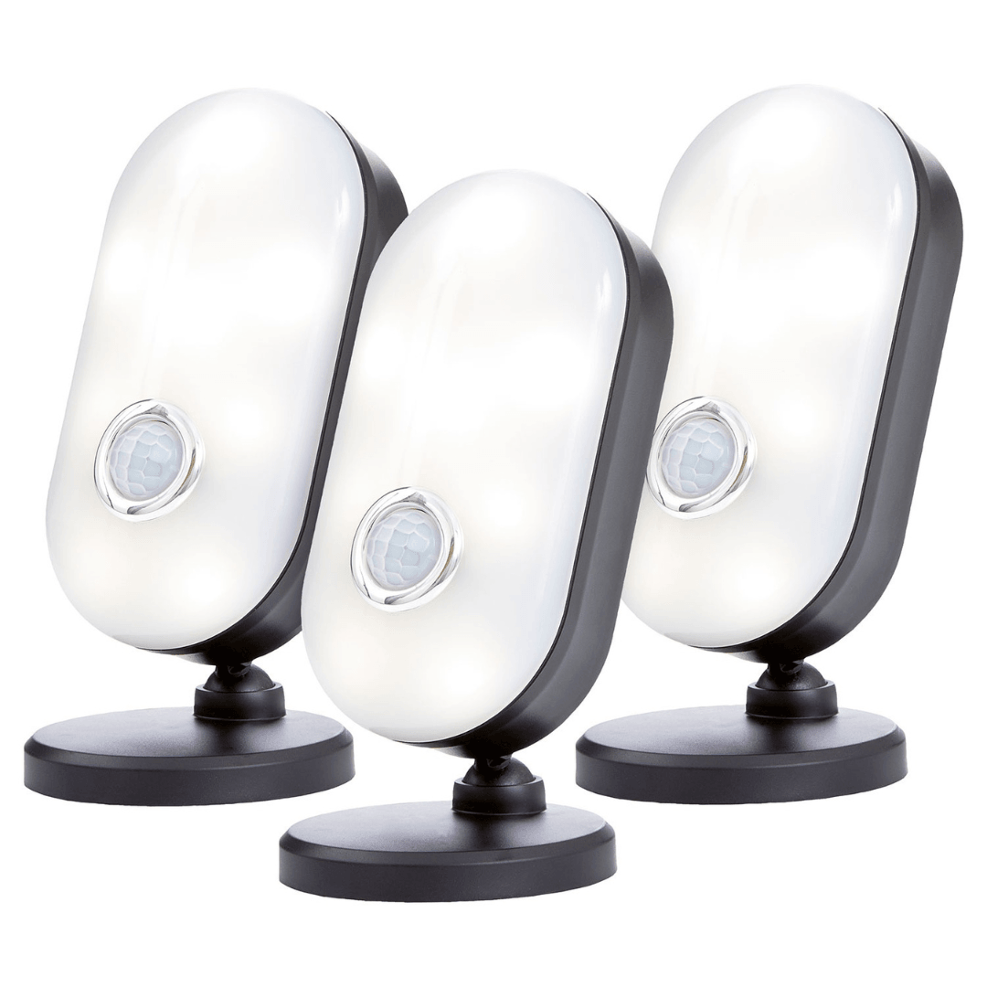 CASALUX LED Lights With Motion Detector, Set Of 3 - EUROPEAN HOUSE HOLD