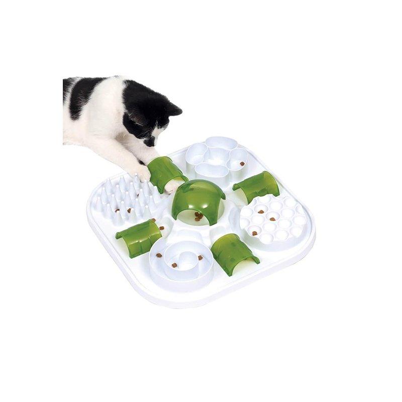 CATIT PLAY TREAT PUZZLE WITH TREATS FOR CATS - EUROPEAN HOUSE HOLD