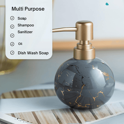 Ceramic Soap Dispenser - EUROPEAN HOUSE HOLD