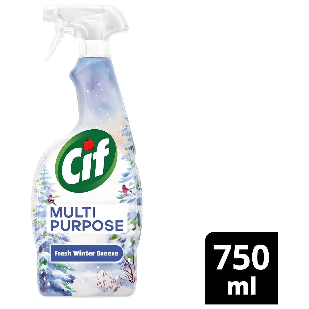 Cif Multipurpose Cleaning Spray Fresh Winter Breeze 750ml – UK Made – Limited Edition – Disinfectant Spray