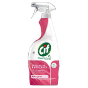 CIF Cleaning Spray with Bleach – 750ml – Efficiency & Shine – Made in UK – For Kitchen & Bathroom Use