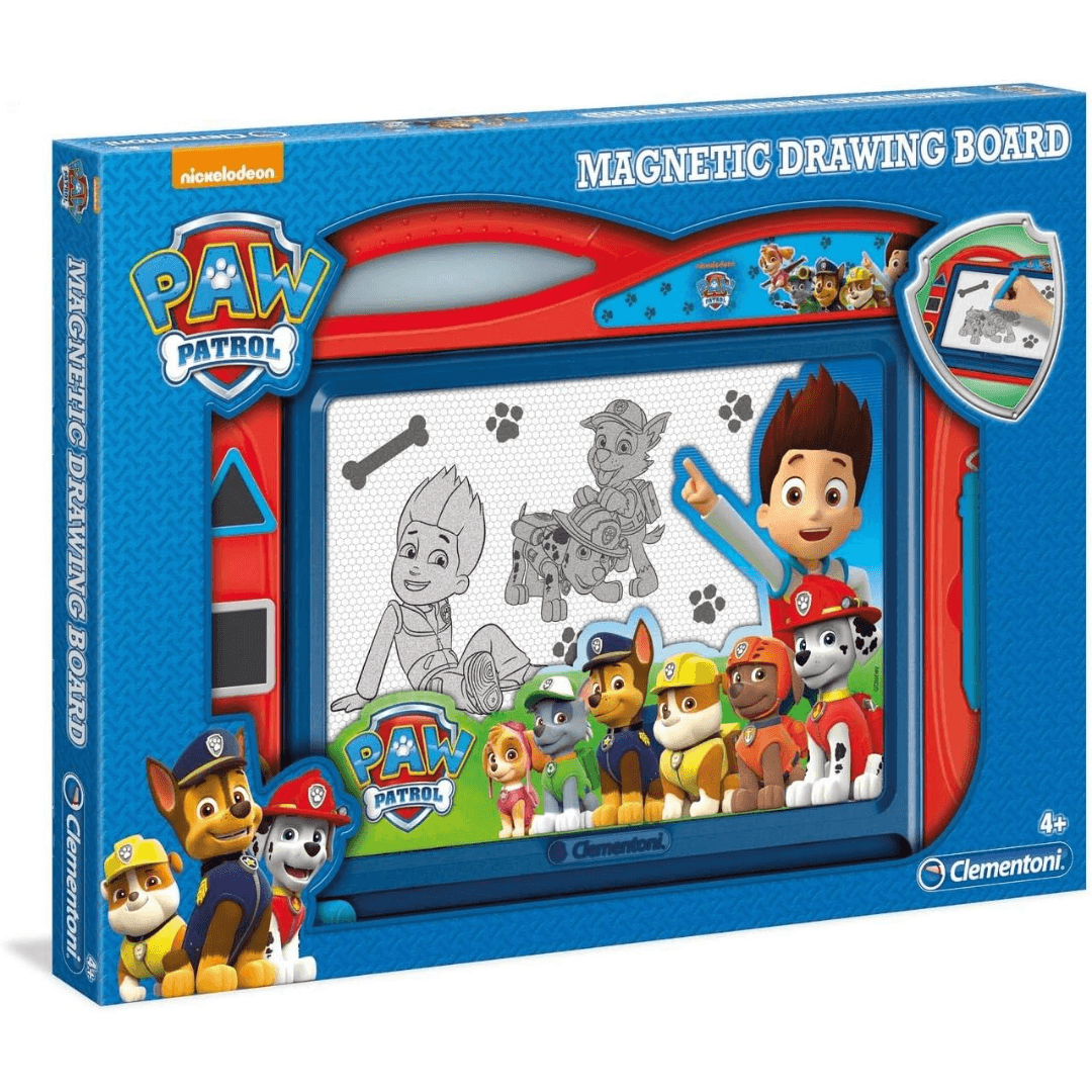 Clementoni Magnetic Drawing Board Paw Patrol - EUROPEAN HOUSE HOLD