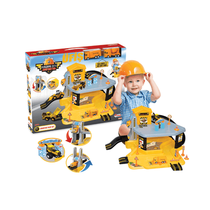 Construction Site Garage Set - EUROPEAN HOUSE HOLD