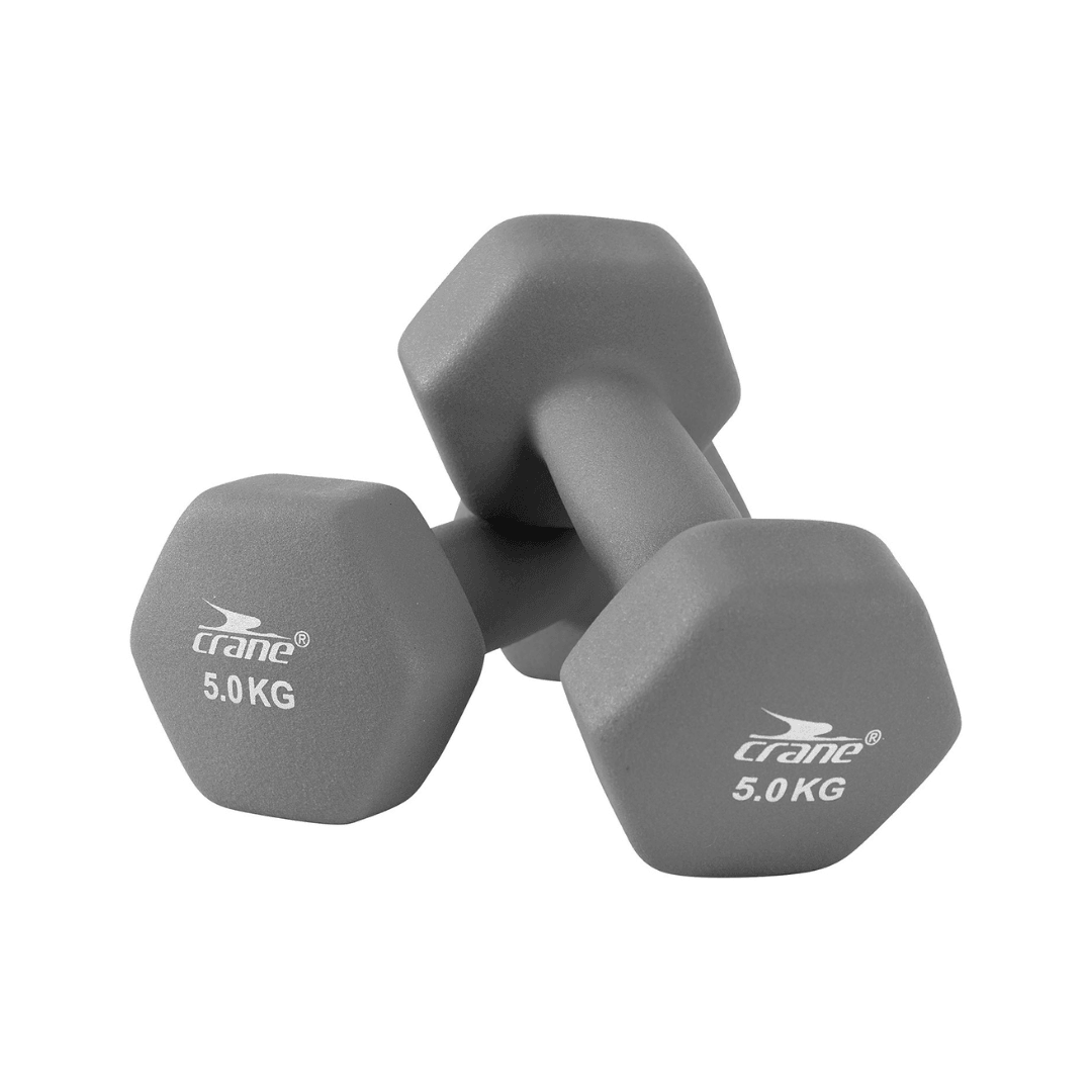 CRANE® 5kg Dumbbell Set - EUROPEAN HOUSE HOLD