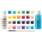 CREABOX MARABU Color Basic + Glitter 27 Pieces - EUROPEAN HOUSE HOLD