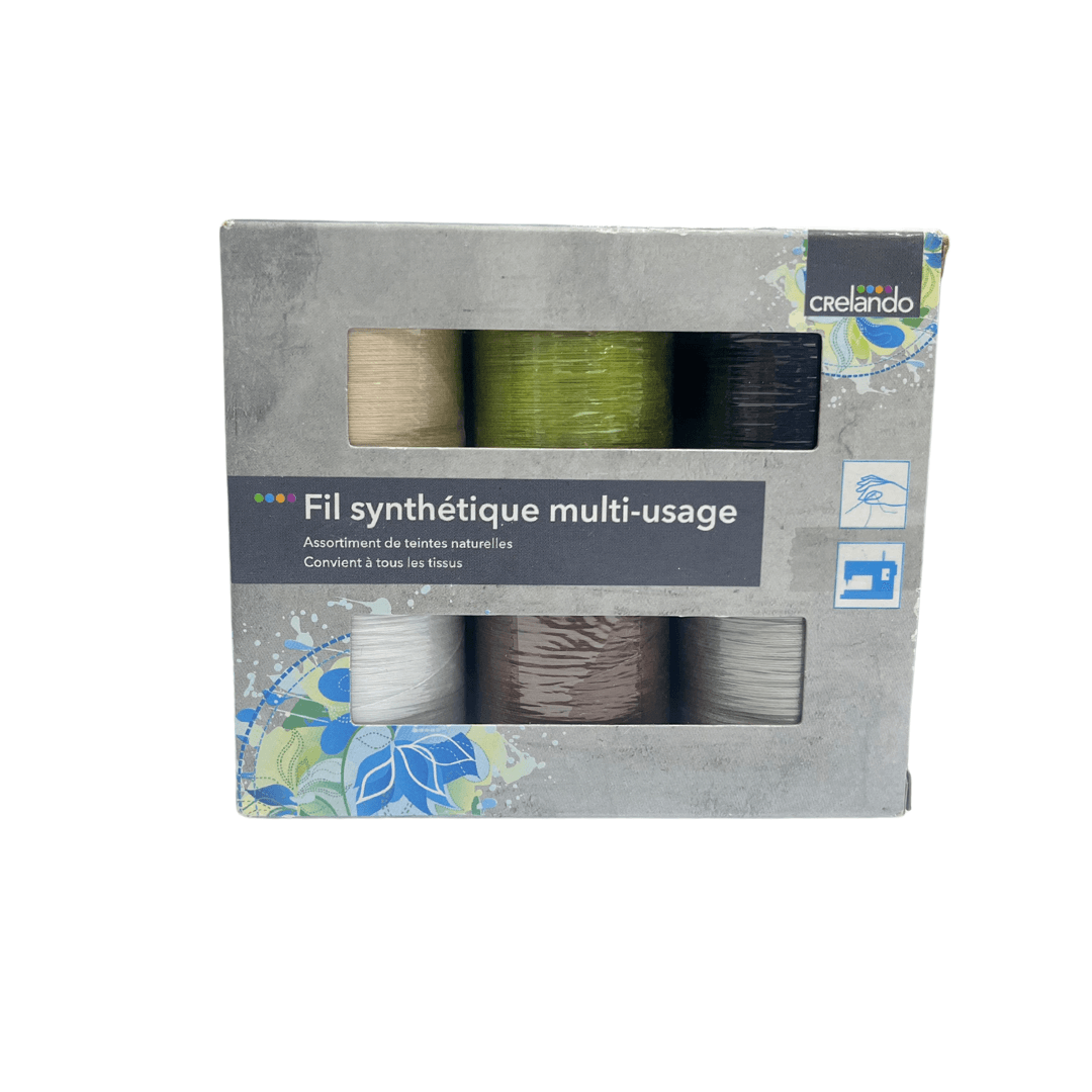 Crelando Multi-Synthetic Yarn Set Of 6 - EUROPEAN HOUSE HOLD