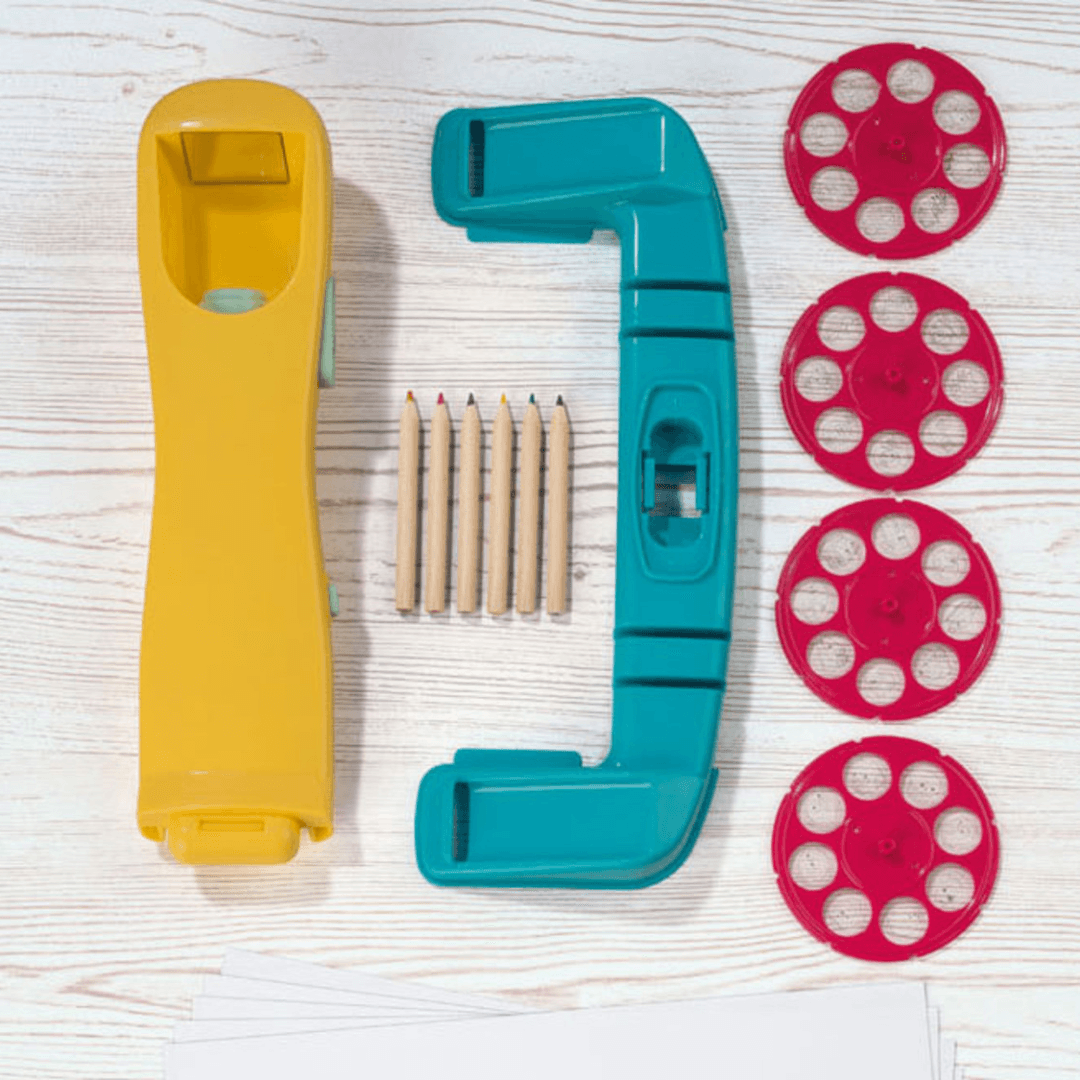 CRELANDO® Drawing Projector For Children, 16 pcs. - EUROPEAN HOUSE HOLD