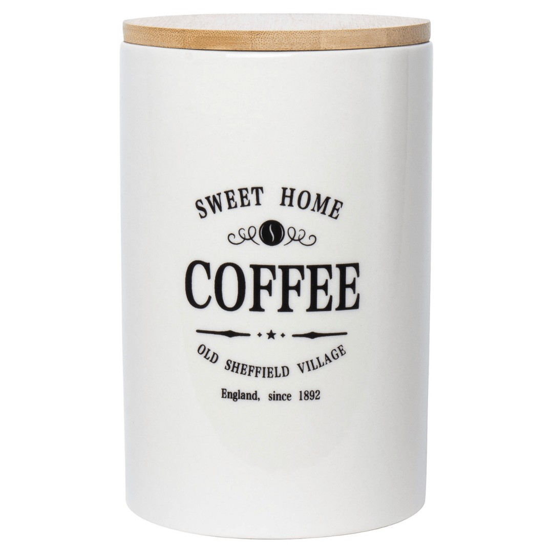 CROFTON® Stoneware Storage Country House Coffee can - EUROPEAN HOUSE HOLD