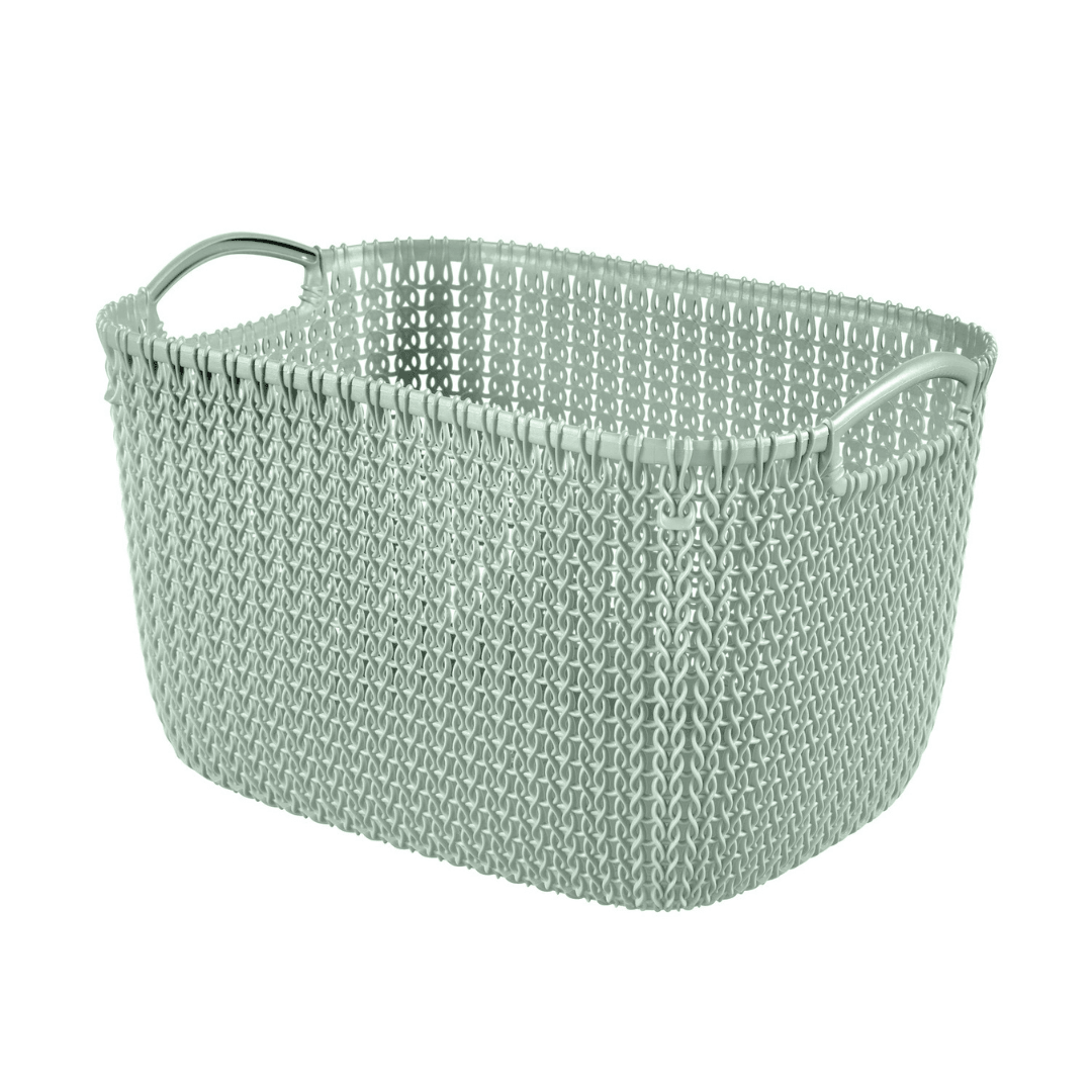 Curver Woven Look Basket, 19 L - EUROPEAN HOUSE HOLD