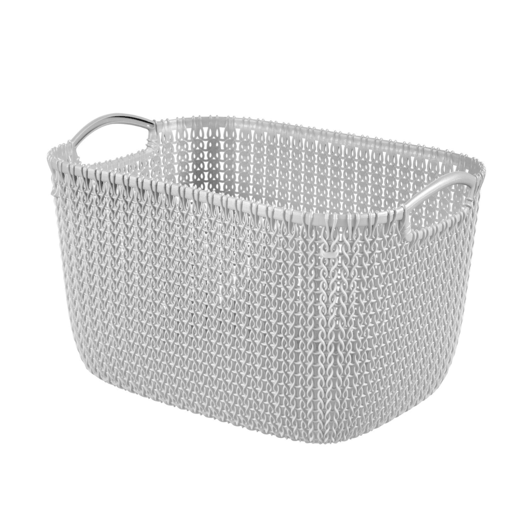 Curver Woven Look Basket, 19 L - EUROPEAN HOUSE HOLD