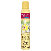 Tahiti Deodorant Spray 200ml – Tiare & Monoï fragrance, 24H odor protection, no white marks, available in Beirut Lebanon