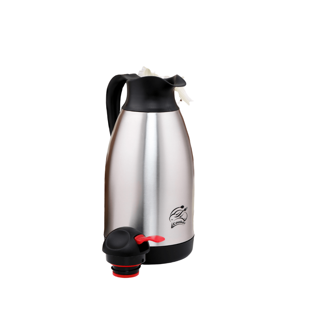 Double Layer Stainless Steel Thermos 2L 24 Hours (Cold) 12 Hours (Hot) - EUROPEAN HOUSE HOLD