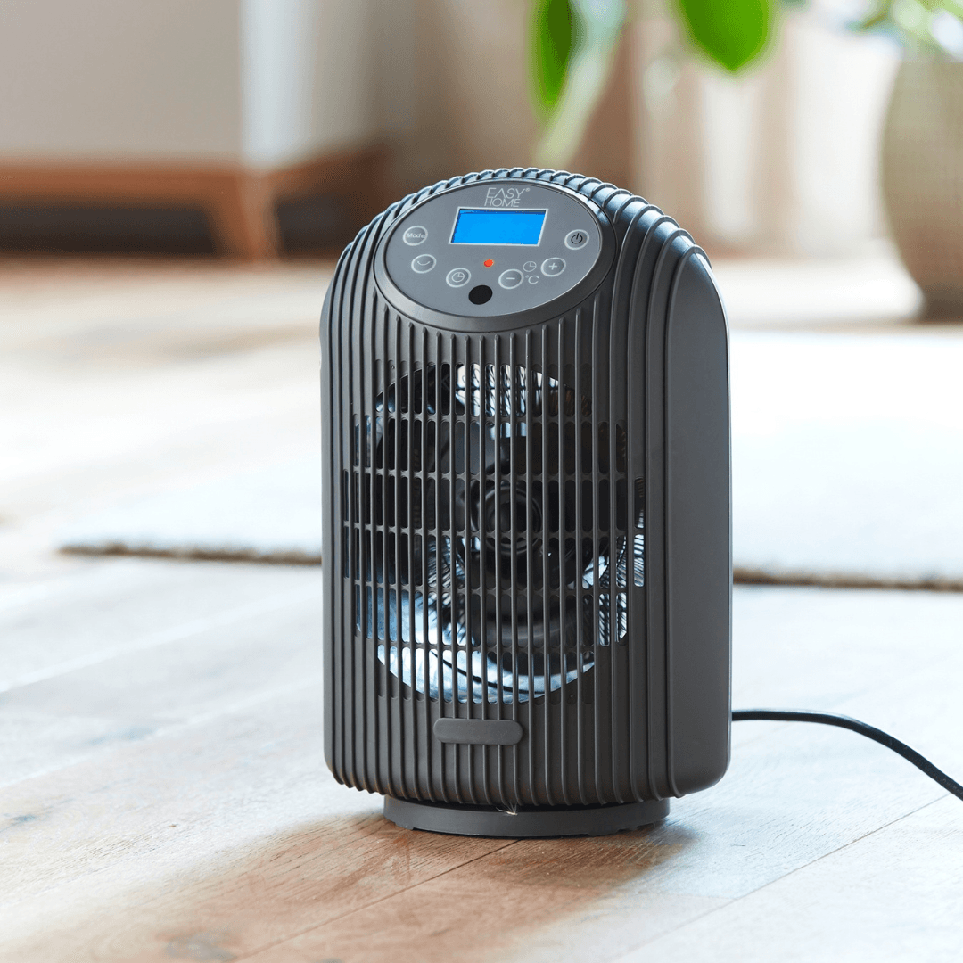 EASY HOME® fan heater with remote control - EUROPEAN HOUSE HOLD