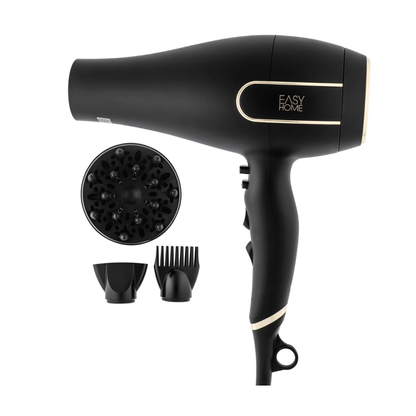 EASYHOME Professional Hair Dryer, Black 2,000-2,400W - EUROPEAN HOUSE HOLD