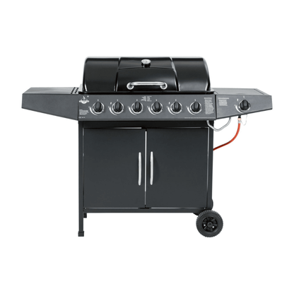 EL FUEGO GAS BARBECUE »DAYTON 6PLUS1«, 7 BURNERS - EUROPEAN HOUSE HOLD