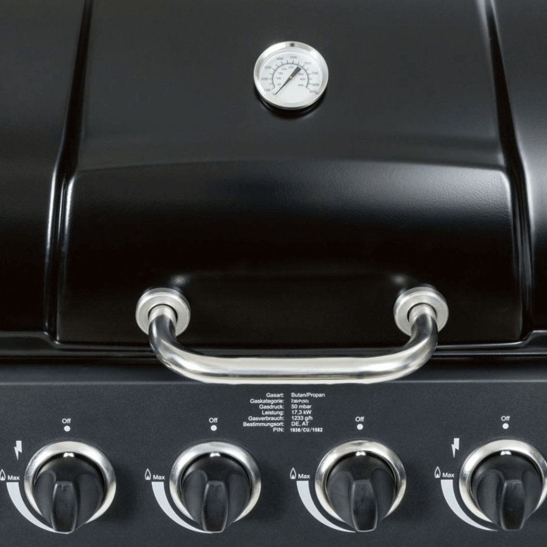 EL FUEGO GAS BARBECUE »DAYTON 6PLUS1«, 7 BURNERS - EUROPEAN HOUSE HOLD