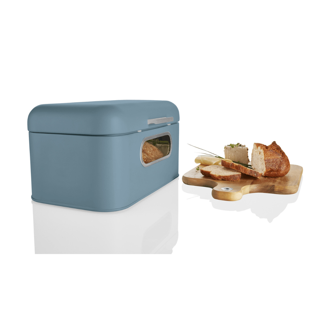 Ernesto bread box, powder-coated metal - EUROPEAN HOUSE HOLD