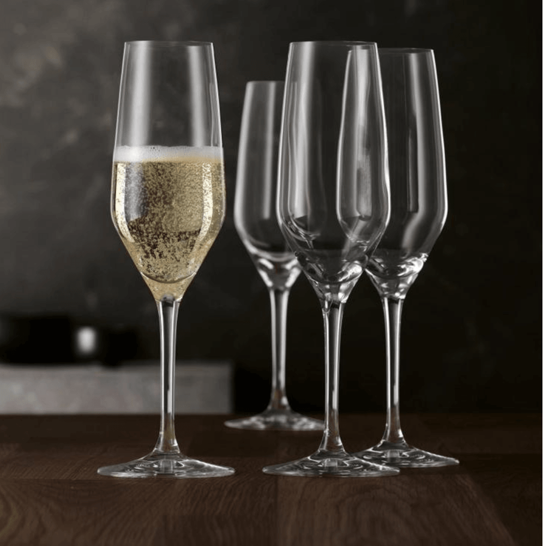 ERNESTO Champagne Glass Set 235ML - EUROPEAN HOUSE HOLD