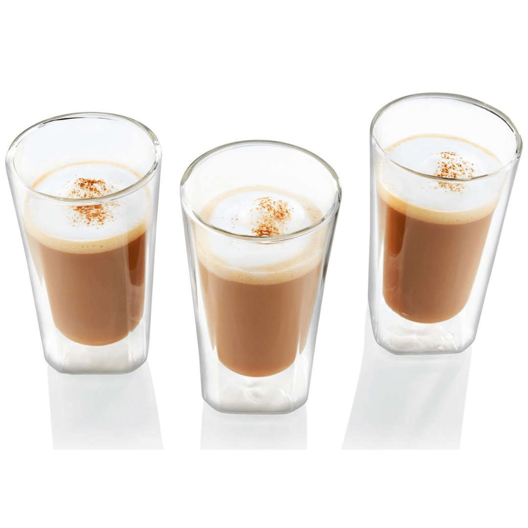 ERNESTO Double Walled Glasses 330ML Set Of 3 - EUROPEAN HOUSE HOLD