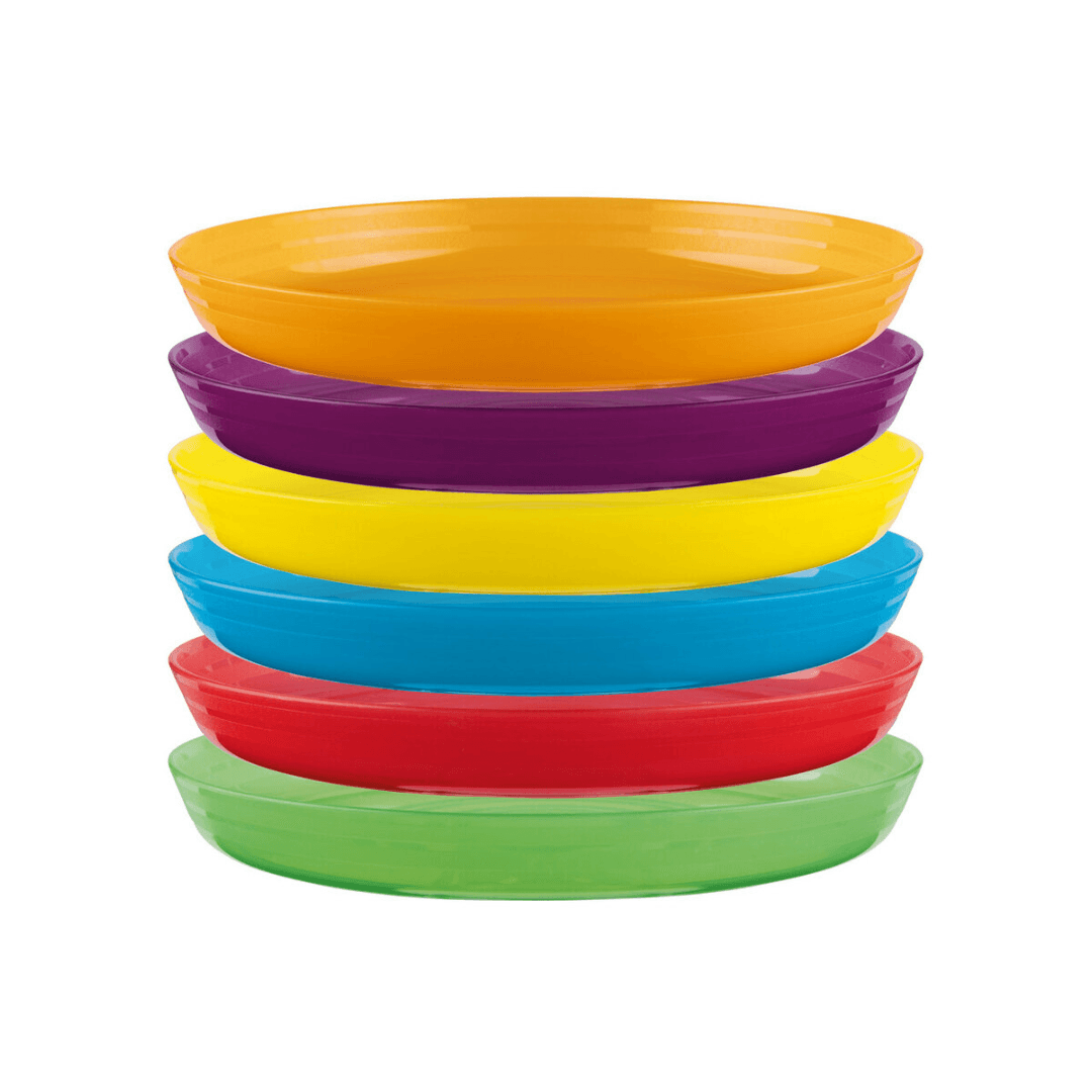 ERNESTO® Plastic Party Tableware Set XXL, BPA-Free 36 Pieces - EUROPEAN HOUSE HOLD