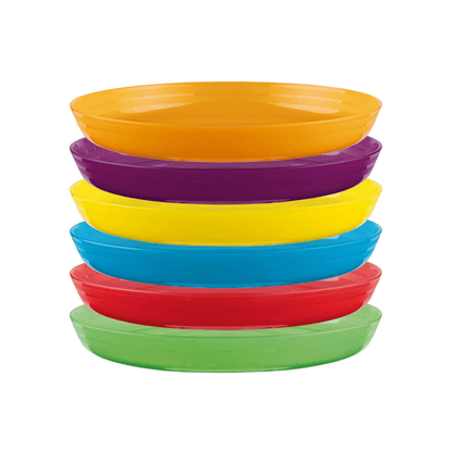 ERNESTO® Plastic Party Tableware Set XXL, BPA-Free 36 Pieces - EUROPEAN HOUSE HOLD