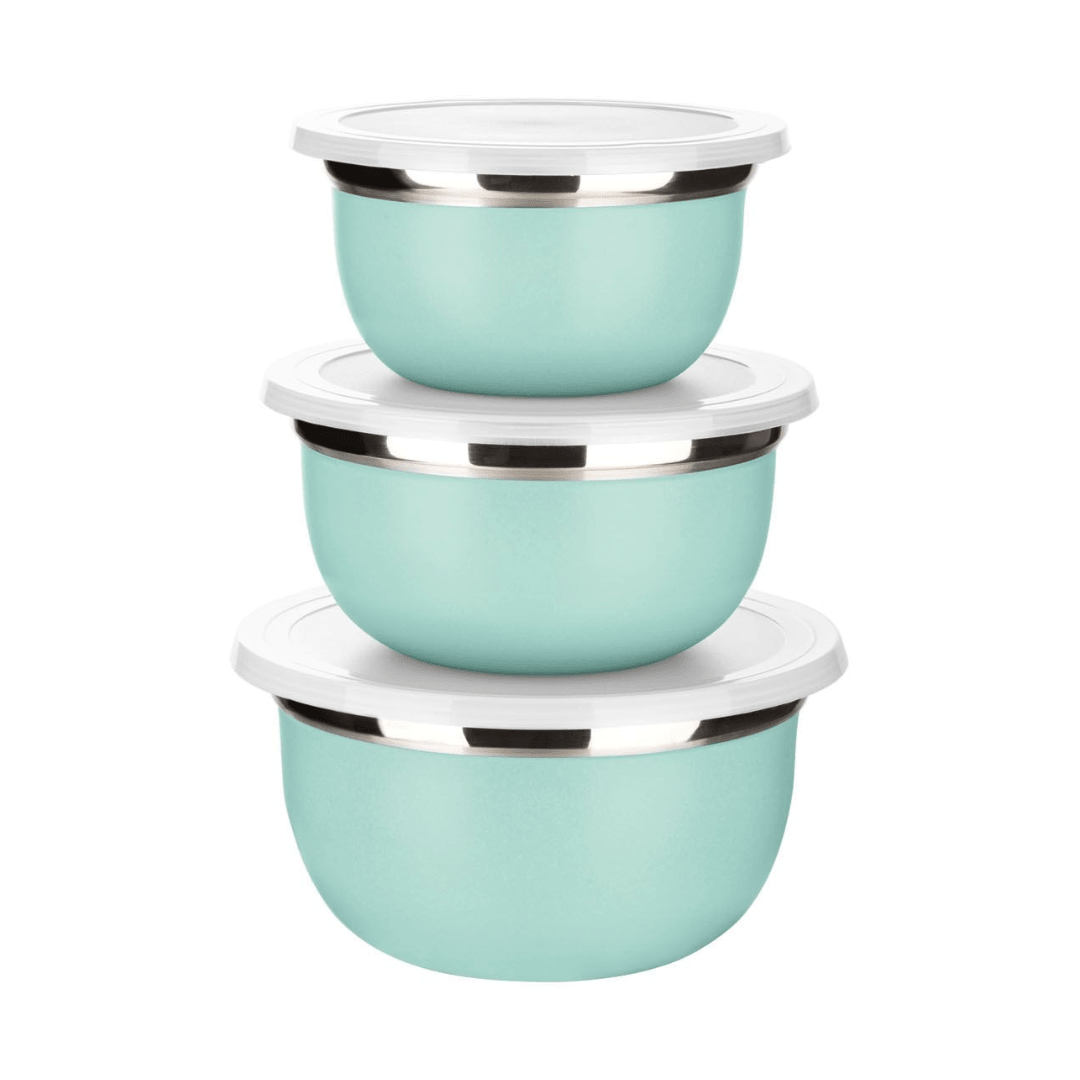 ERNESTO® Set of 3 Bowls, Stainless Steel