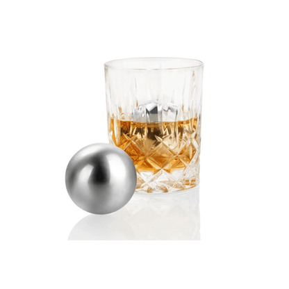 ERNESTO® STAINLESS STEEL ROUND ICE CUBES - EUROPEAN HOUSE HOLD