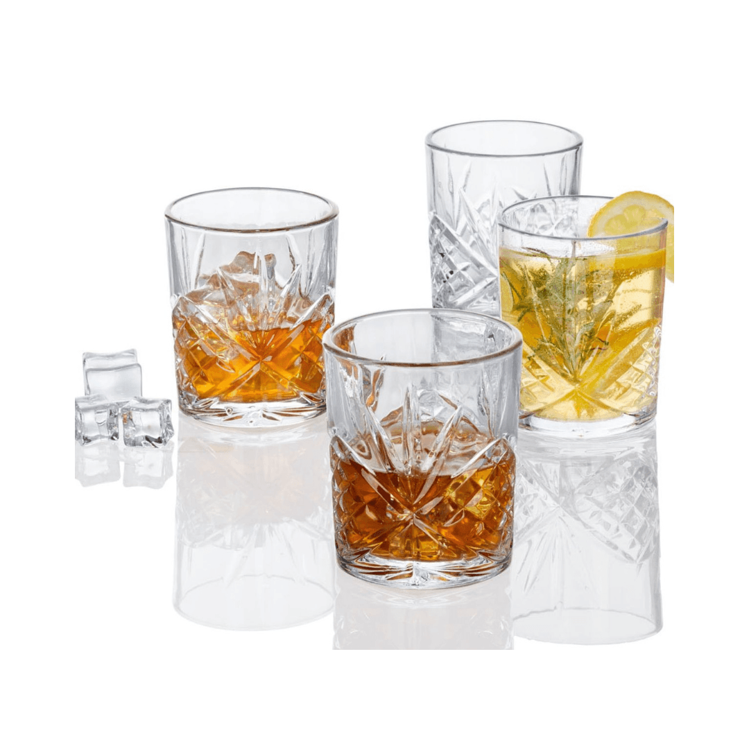 ERNESTO® Whiskey Glasses, Set Of 4 - EUROPEAN HOUSE HOLD